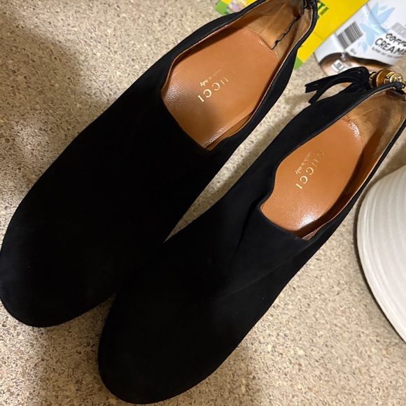 Gucci Black Ankle Booties with Tassel - Picture 7 of 11